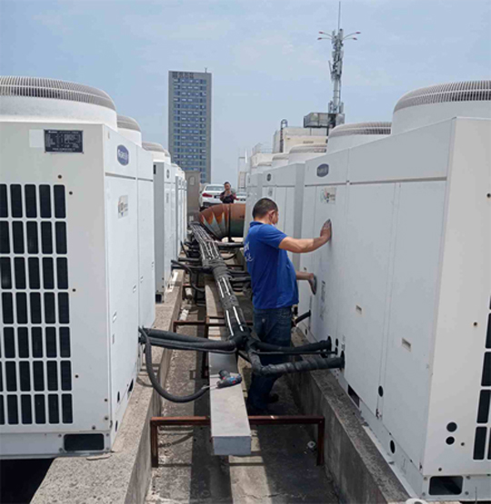 鹤峰中央空调制热和不制冷系统维修方法